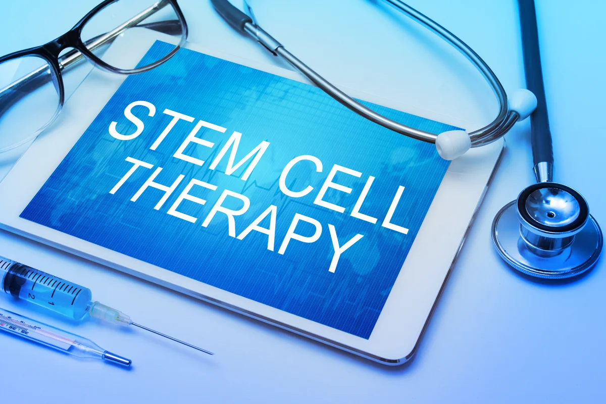 Stem cell therapy label beside a stethoscope — iCRYO Westminster, CO wellness guide