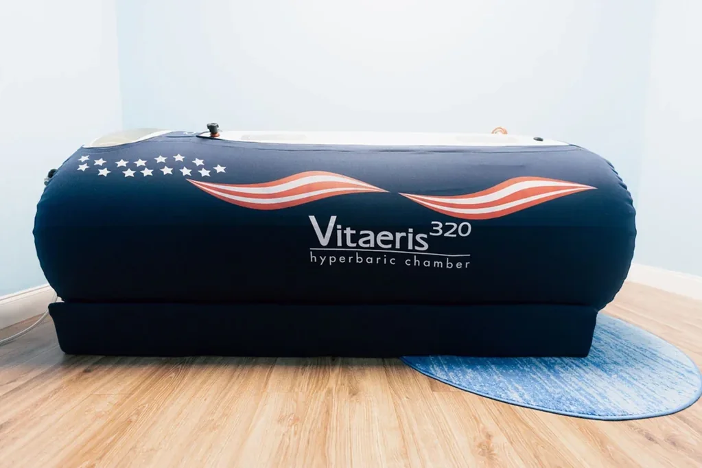 Vitaeris soft-sided hyperbaric chamber — iCRYO Westminster, CO wellness guide