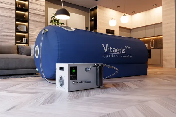 Hyperbaric chamber and oxygen equipment in a treatment room — iCRYO Westminster, CO wellness guide
