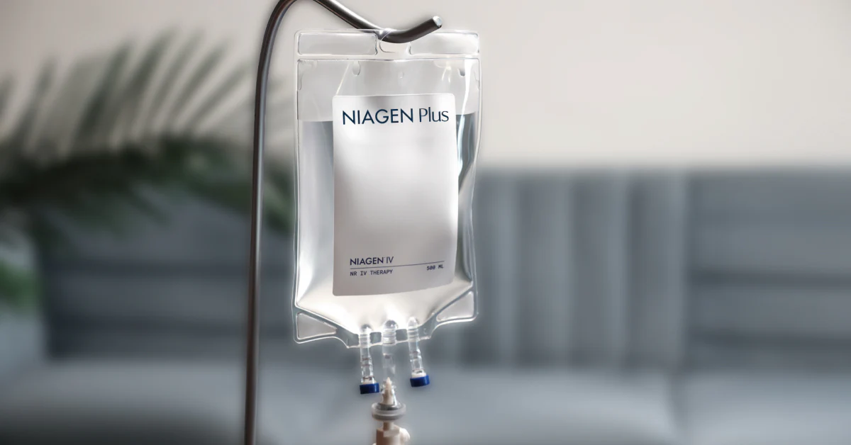 Niagen Plus IV bag - 500ml NR IV therapy at iCRYO Westminster