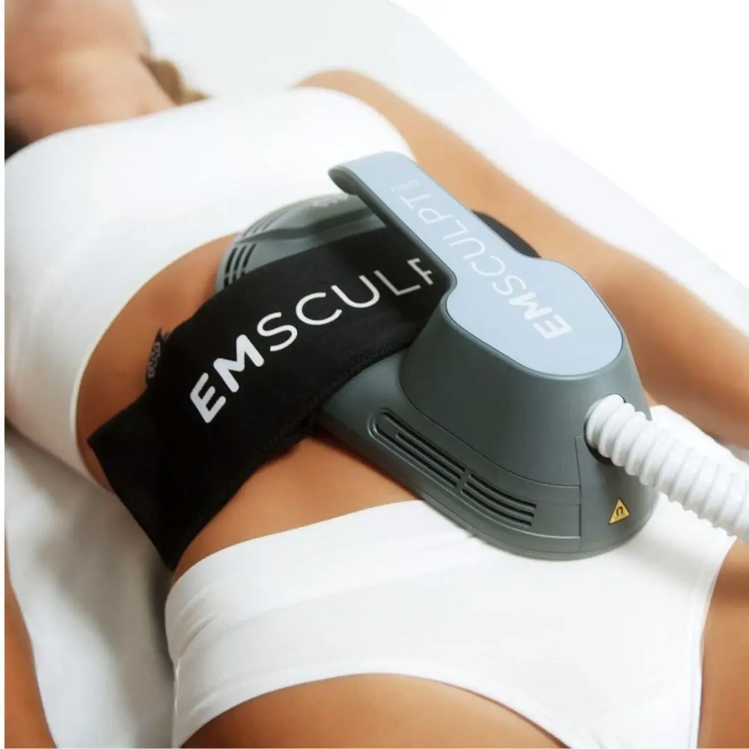Emsculpt NEO treatment on abdomen